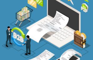 Isometric B2B Fintech Composition